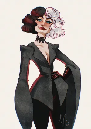 Cruella (Six characters challenge 2021)